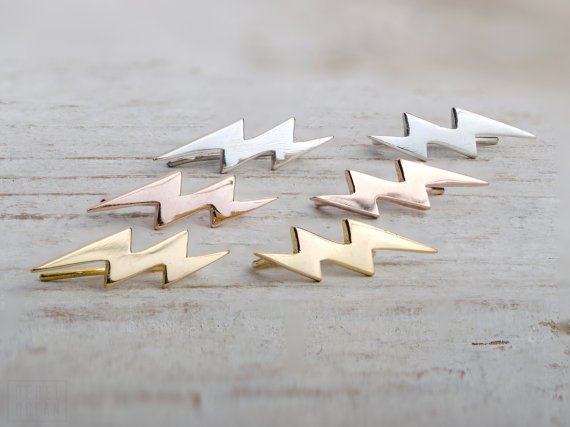 spree.to/azpp - For #sale! Sterling Silver Ear Cuff Lightning Bolt Ear cli (...) | via <a href="/SpreesyCo/">Spreesy</a> - #deals