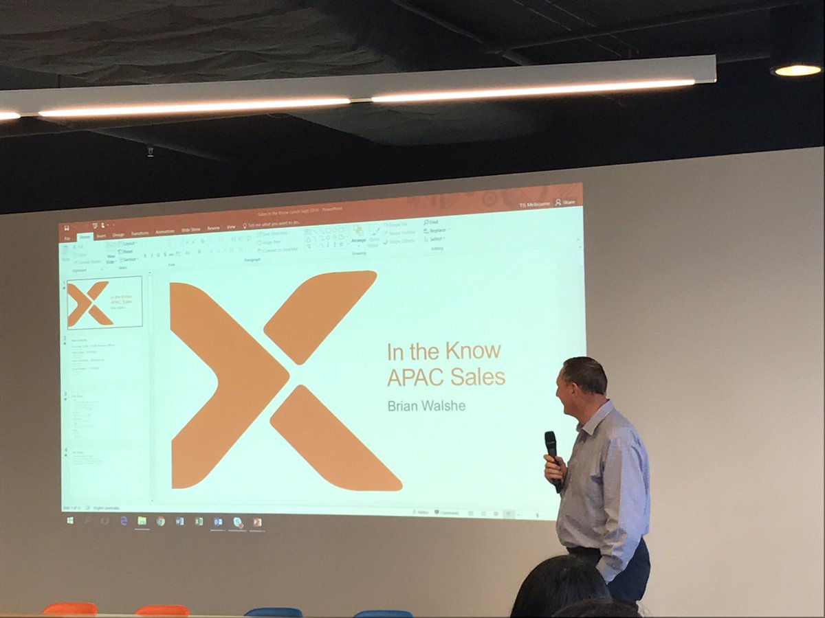 CynthiaCunden's tweet photo. Lunch and learn over pizza @Nintex Melbourne - Brian Walshe giving us an insight into the APAC Sales team and strategy #Inspire#Learn#Share https://t.co/jib1XvPjpg