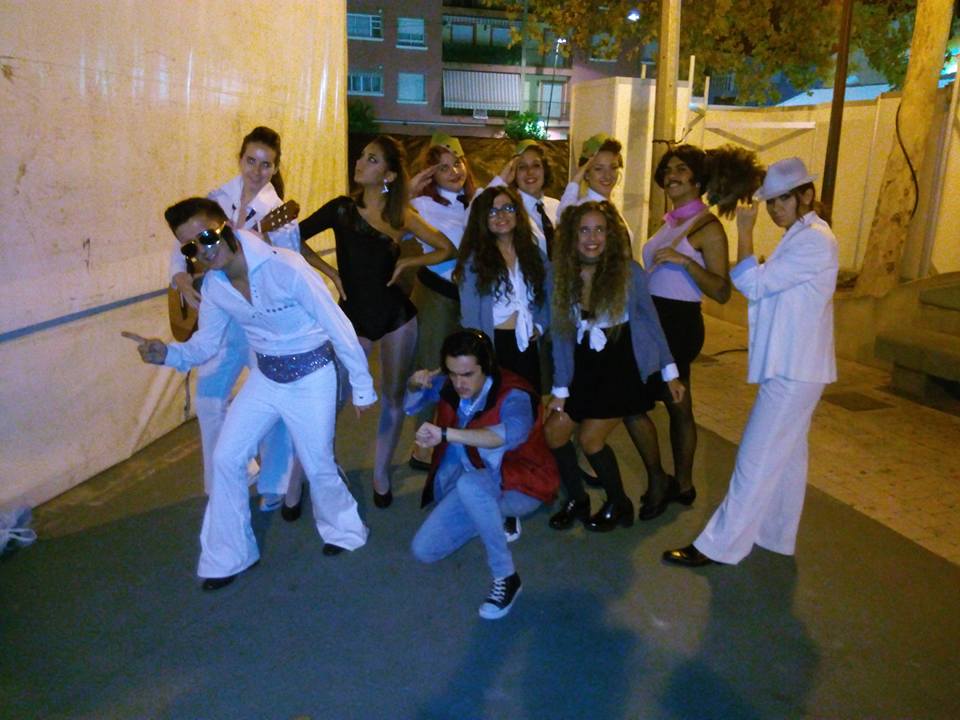 MULA el grupo "Los artistas ganan el concurso de disfraces de las fiestas de Mula