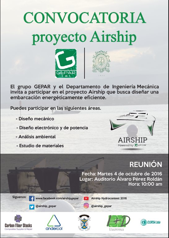 airship_gepar's tweet photo. #Airship #UdeA #FIngenieriaUdeA
Anímate a participar en este gran proyecto que pondrá a prueba tus habilidades https://t.co/yeKF4QVIvh