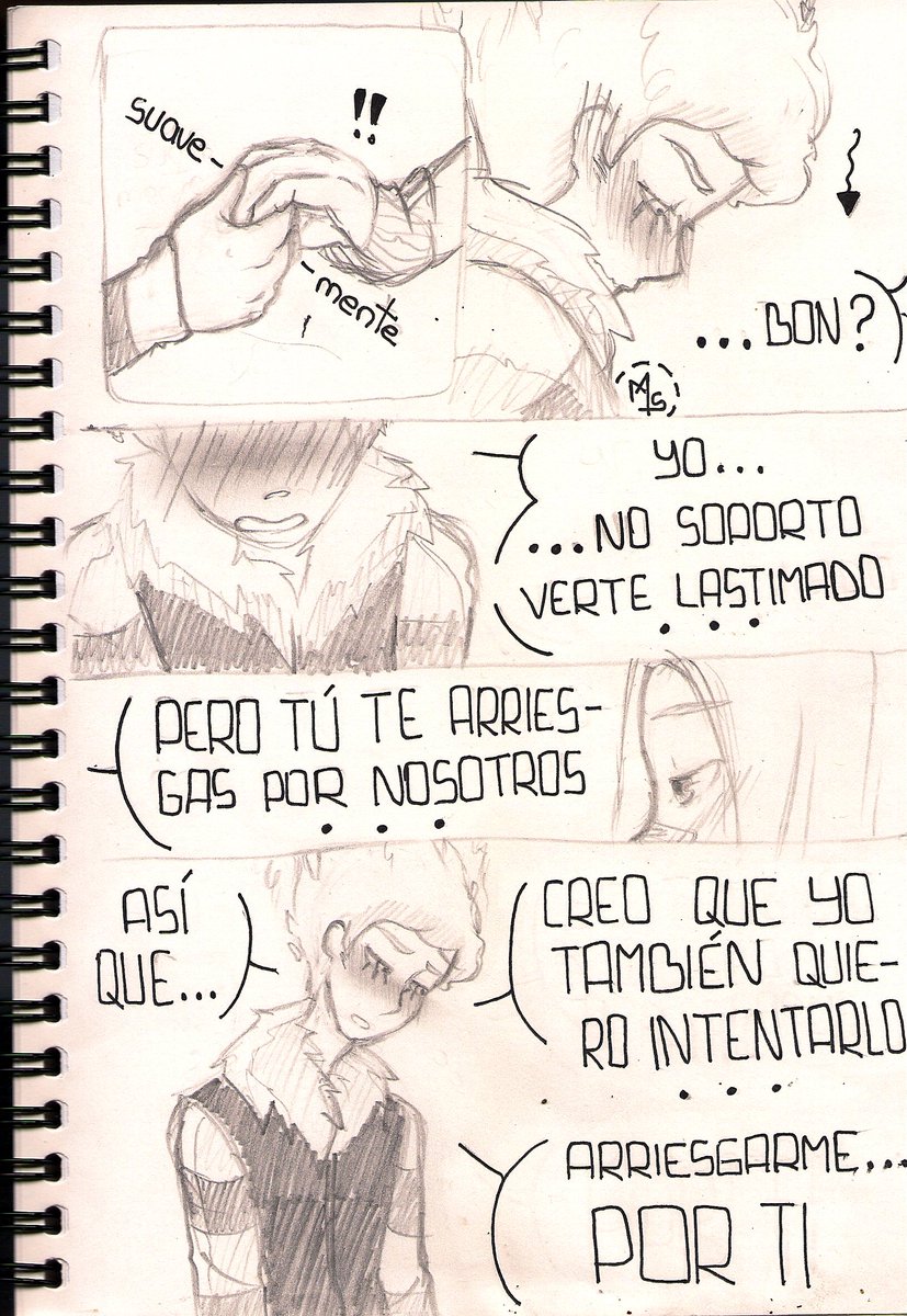 Misaki_Kuroi's tweet photo. Que me demoro UN AÑO cada cómic QwQ y mi impresora DOS AÑOS para escanearlo TwT pero aquí está ;3 #FNAFHSMONSTER @Michchama1 a lapicito noma https://t.co/XyvZv8uEBw