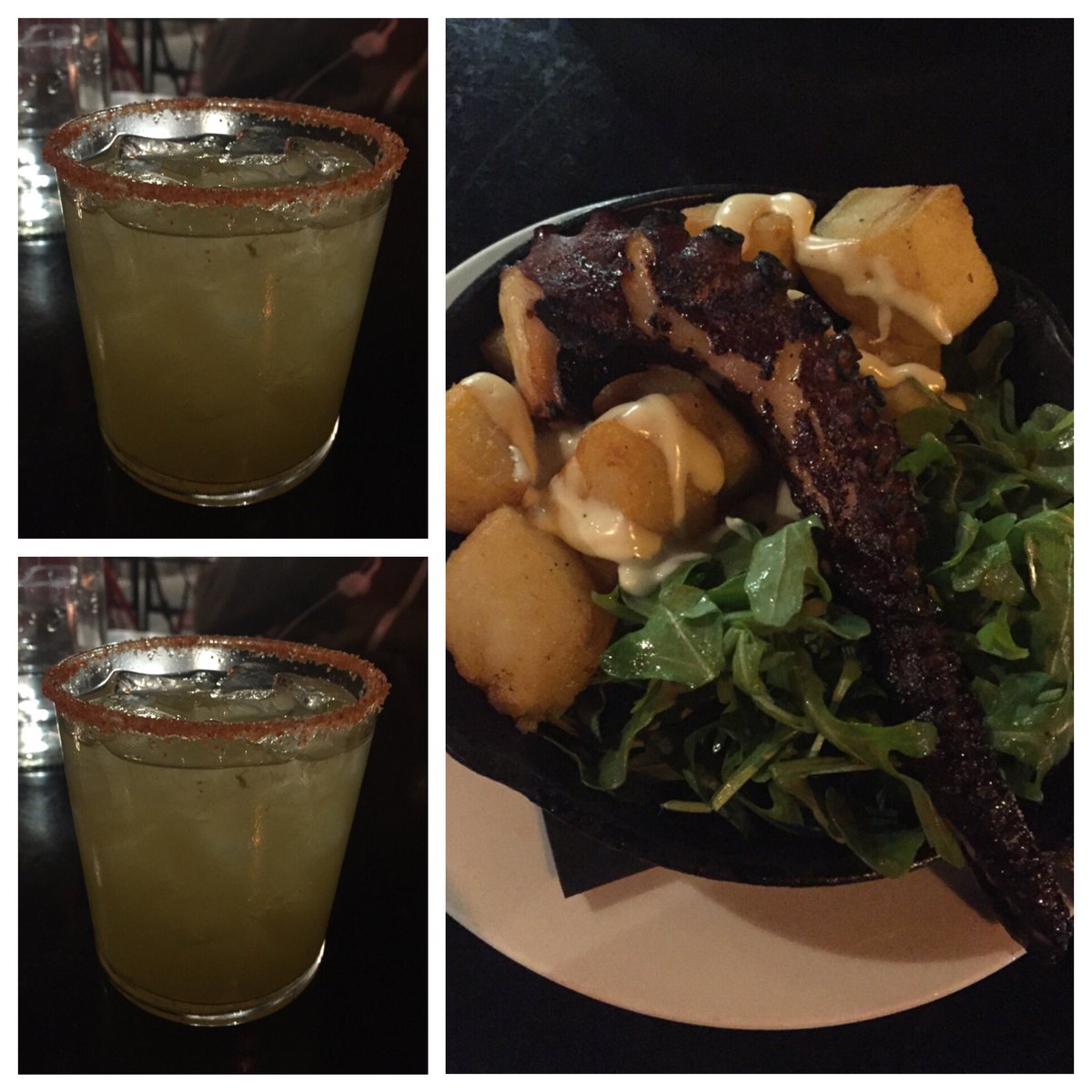 harlemfoodlocal's tweet photo. #Perfect way to end the #weekend: #elderuben #drinks & #charred #octopus from @VinateriaNYC with @NYCKeithH #nevergodowntownagain #harlem https://t.co/MmtW78DnUF