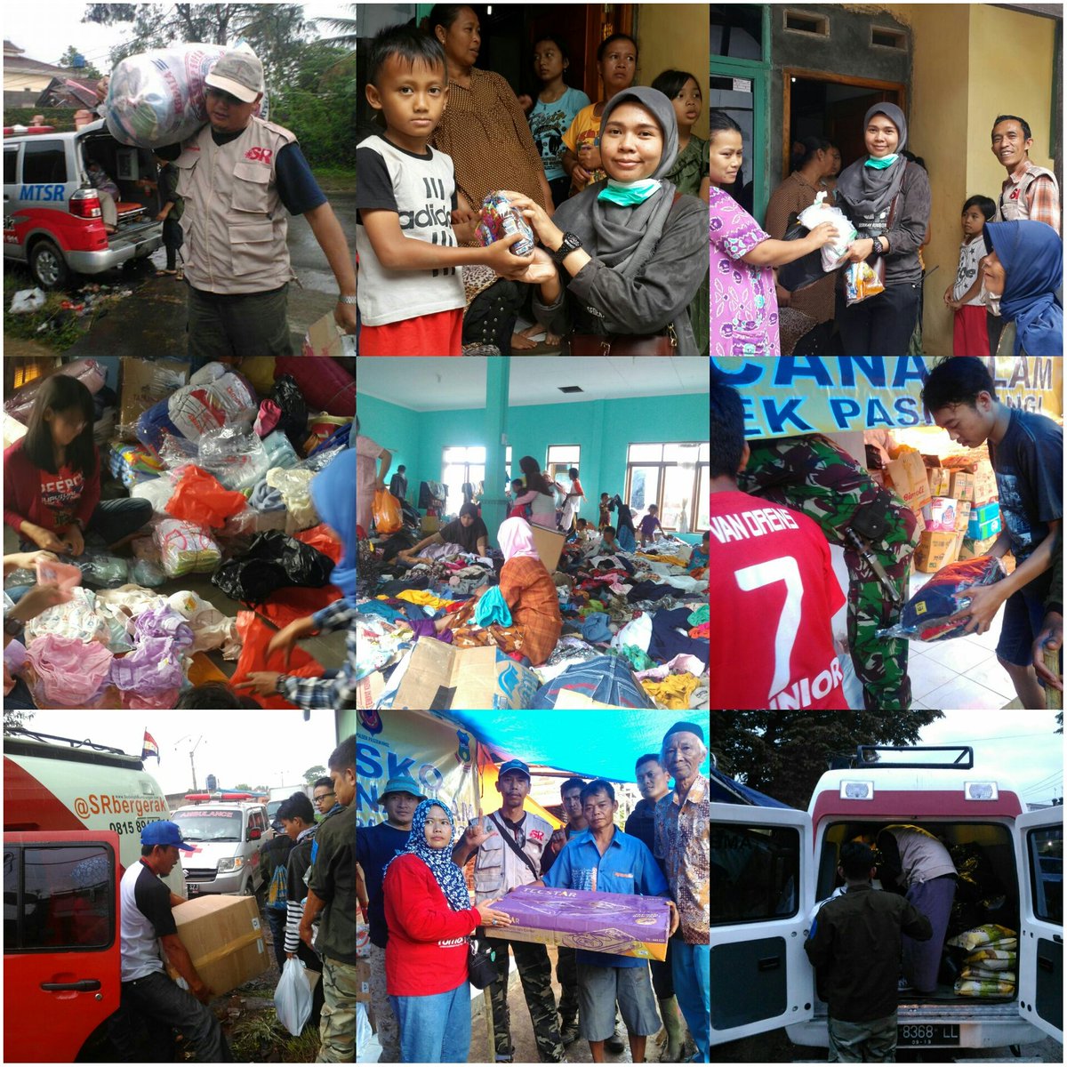 SRbergerak's tweet photo. 12. Sedekahmu disampaikan langsung kepada warga terdampak bencana #SedekahRombongan https://t.co/OpjorRr2PR