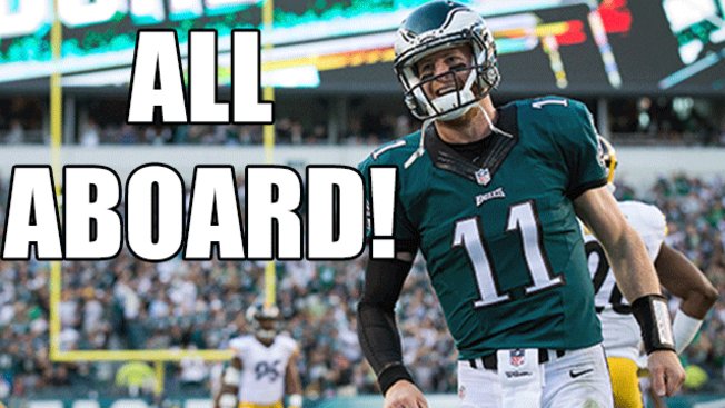 @Eagles in awe of Carson Wentz after another stunning performance: EaglesTalk