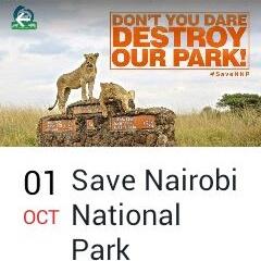 Johnluka17's tweet photo. Save NNP. #AWalkInThePakKE #SGR2016 #NairobiGreenLine https://t.co/fV6lJj7v5E