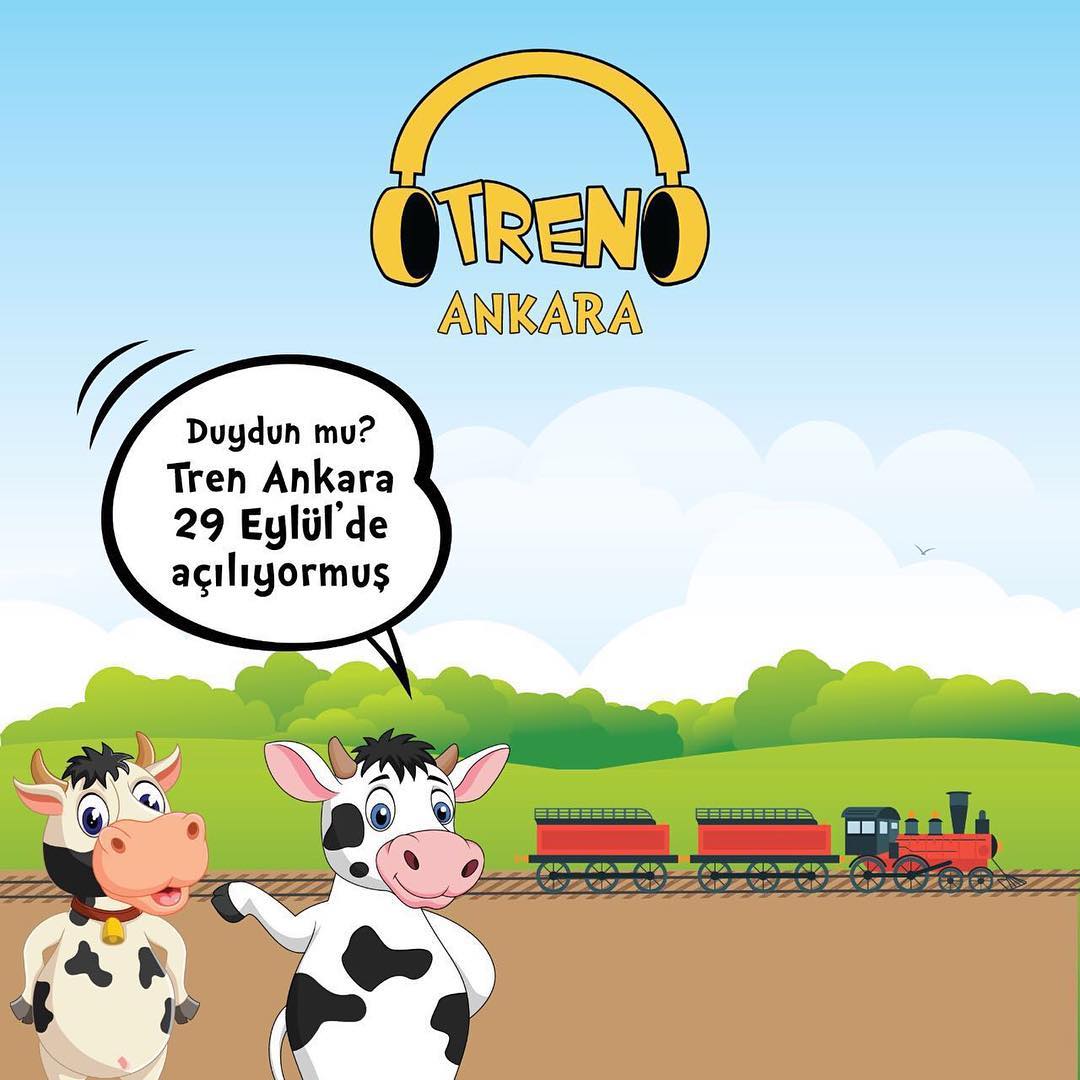 TREN Ankara, 29 Eylül'de Filistin Caddesi No: 51 G.O.P'da Seferlerine Başlıyor! #TRENAnkara