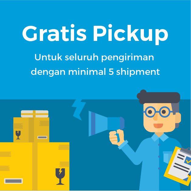 Gunakan PickPack dan dapatkan gratis Pickup dengan minimal 5 shipment. Info : bit.ly/2dszETD #MengirimJadiMudah