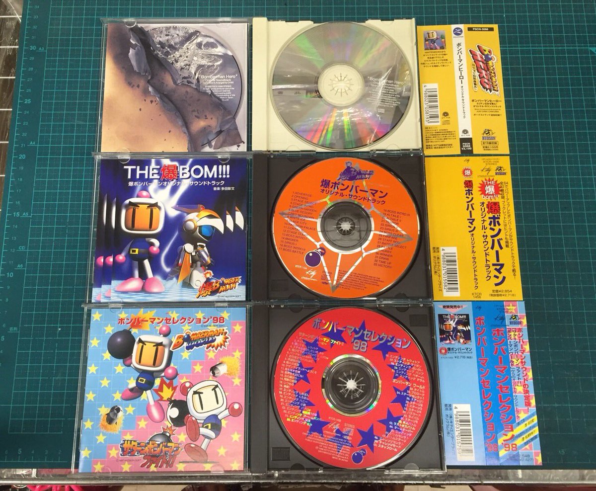 国内正規□ THE 爆 Bom!! 爆ボンバーマン オリジナルサウンドトラック
