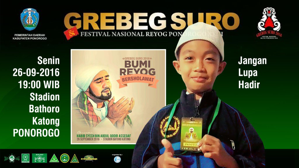 BUMI REYOG BERSHOLAWAT, bersama Al-Habib Syech bin ‘Abdul Qodir As-Segaf kotareyog.com/bumi-reyog-ber…