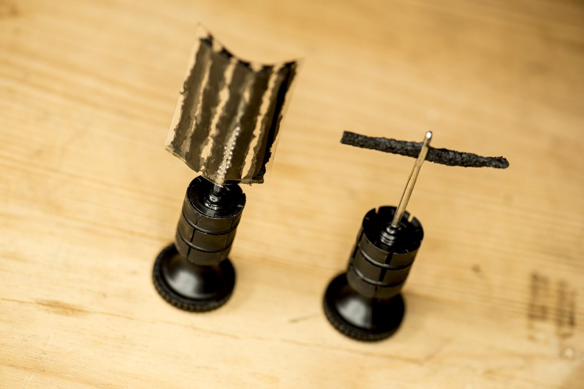 Carry your spare plugs on the reamer &amp; pre-load the fork before you ride. #Sahmuraisword. buff.ly/2da5zsF