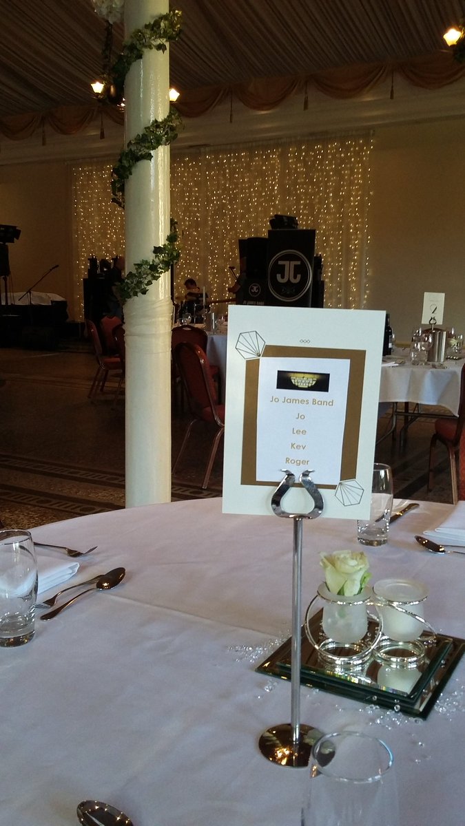 Jo James Band (@jojamesband1) on Twitter photo Great to be part of a lovely wedding last night at <a href="/BeamishHall/">Beamish Hall</a> for Pauline & Ross. Not often we have our very own table. Fab venue! Great to be part of a lovely wedding last night at <a href="/BeamishHall/">Beamish Hall</a> for Pauline & Ross. Not often we have our very own table. Fab venue!