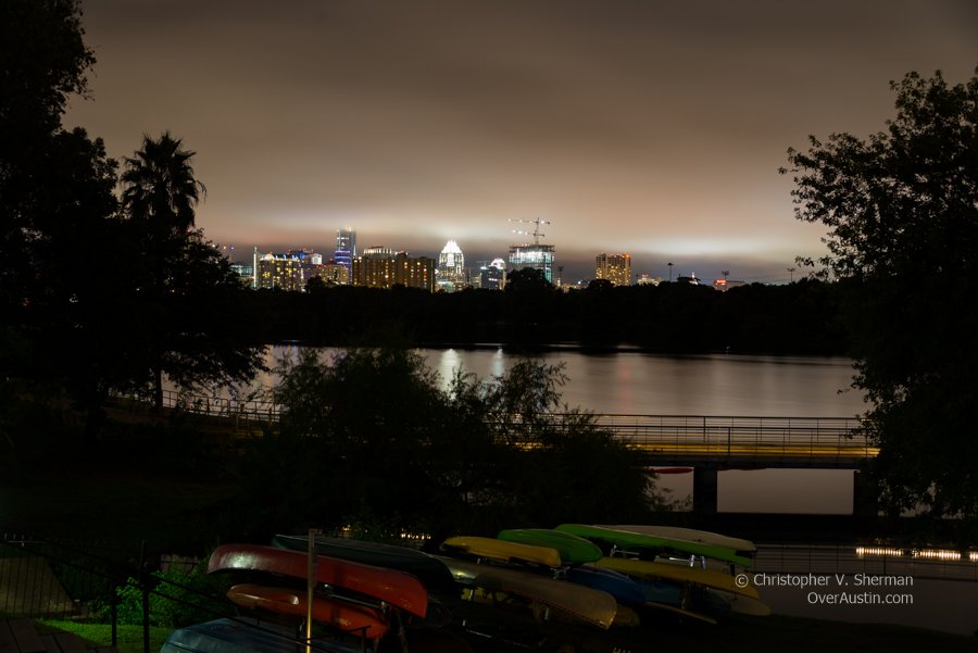 Good night, Austin.  Sept. 25, 2016.  #austintx #atxweather