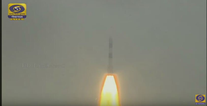 DDNational's tweet image. CONGRATULATIONS !!
#ISRO’s #PSLVC35 / #SCATSAT1 launched from #Sriharikota.