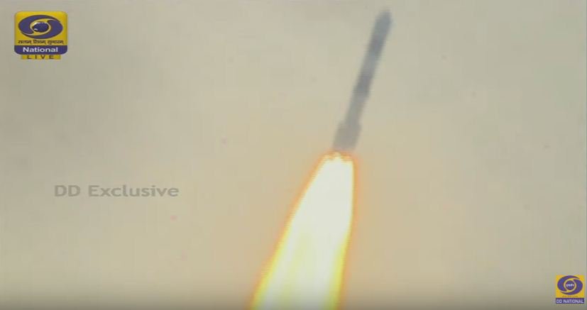DDNational's tweet image. CONGRATULATIONS !!
#ISRO’s #PSLVC35 / #SCATSAT1 launched from #Sriharikota.
