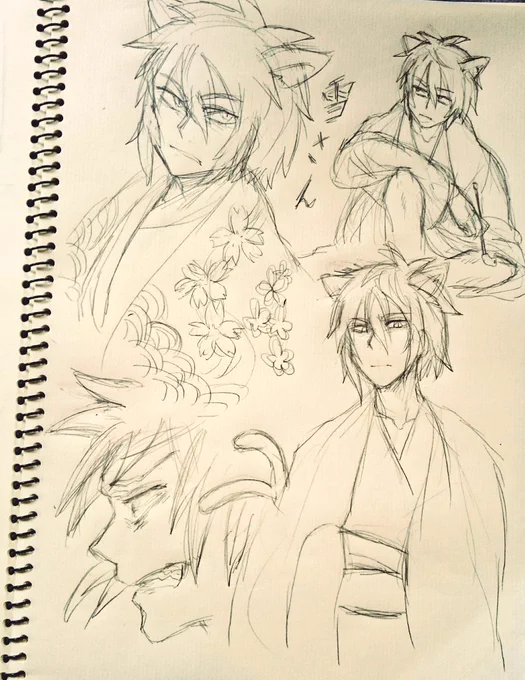 授業中の落書き  惑星シリーズ以外にも結構創作っ子いるよ 