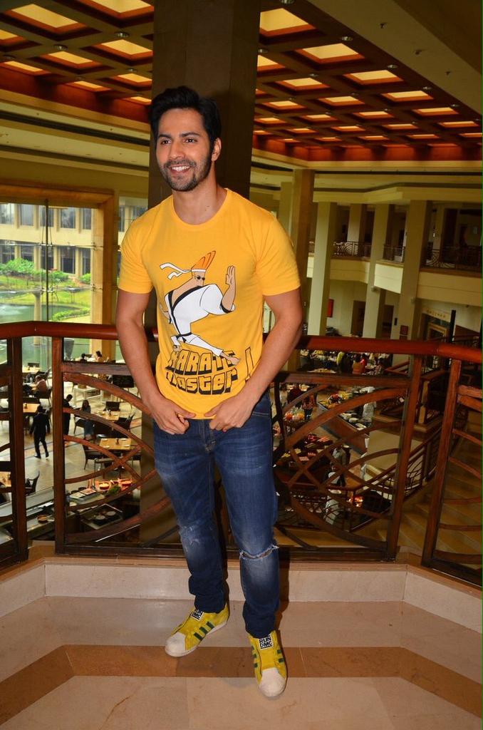 VarunDvnGlobe's tweet photo. @Varun_dvn good morning VD. Have a wonderful day. Really enjoyed Dishoom ๐ #letsDishoom #DishoomWinningHearts ๐ https://t.co/FavYyMZnkz