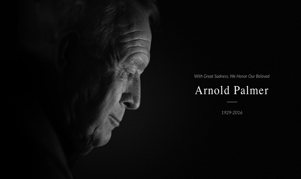 APBayHill's tweet image. With Great Sadness, We Honor Our Beloved ~ Arnold Palmer (1929-2016) #ArnoldPalmer #ArniesArmy iam.arniesarmy.org