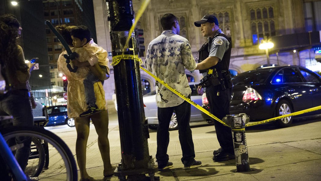 54-year-old man who was shot in the head near Millennium Park on Saturday night has died