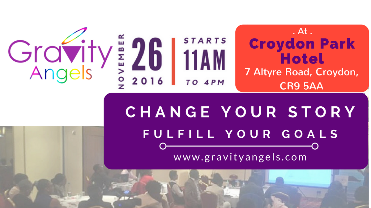 gravityangels1's tweet photo. CHANGE YOUR STORY - FULFILL YOUR GOALS♥NOVEMBER 16, 2016♥
AN EVENT YOU SHOULDN’T MISS!
Official hashtag is: #GravityAngels https://t.co/INy0so8rJY