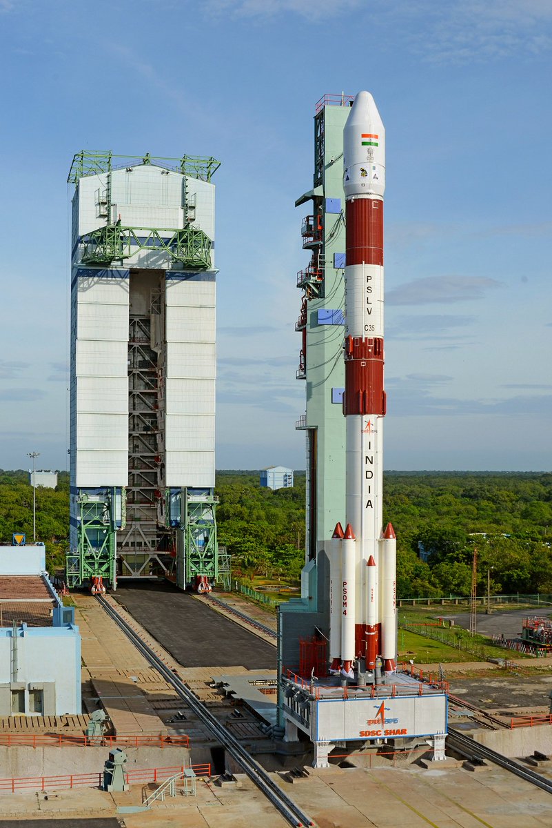 BoyOfHisWords's tweet image. #ISRO launches PSLV's longest flight from Sriharikota with #SCATSAT1 .
7 satellites include 2 Indian,3 Algerian &amp;amp; 1 each from U.S and Canada