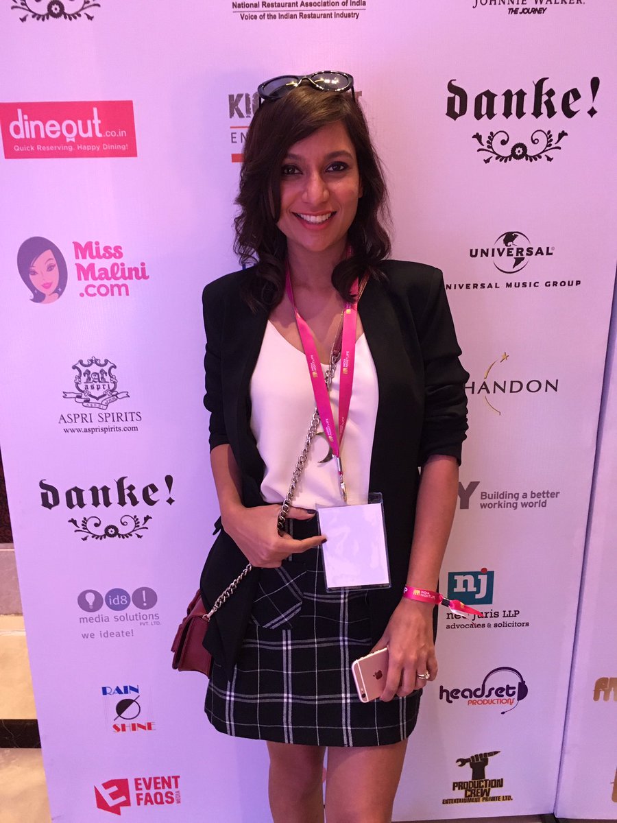 Day 2 of the India Nightlife Convention! #INCAIndia's digital partner <a href="/MissMalini/">MissMalini</a> in the house!