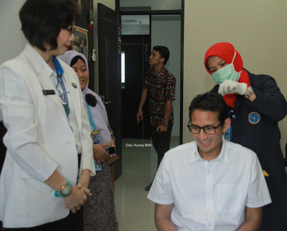 Cagub &amp; Cawagub, Anies Baswedan &amp; Sandiaga Uno Test Bebas Narkotika Di BNN (25/9) <a href="/INFOBNN/">BNN RI</a>