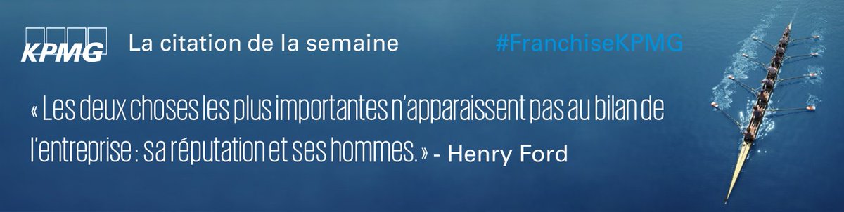 L'équipe #FranchiseKPMG vous souhaite une belle semaine ! Retrouvez-nous sur ow.ly/UTVQ304rjdK