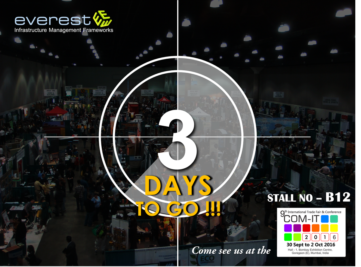 Everest_IMS's tweet image. #LiveDemos, #Presentations &amp;amp; #OpenDiscussions @COMITEXPO 2016 #Mumbai @DmxIndia  Sep30 - 2Oct ... @satty_12