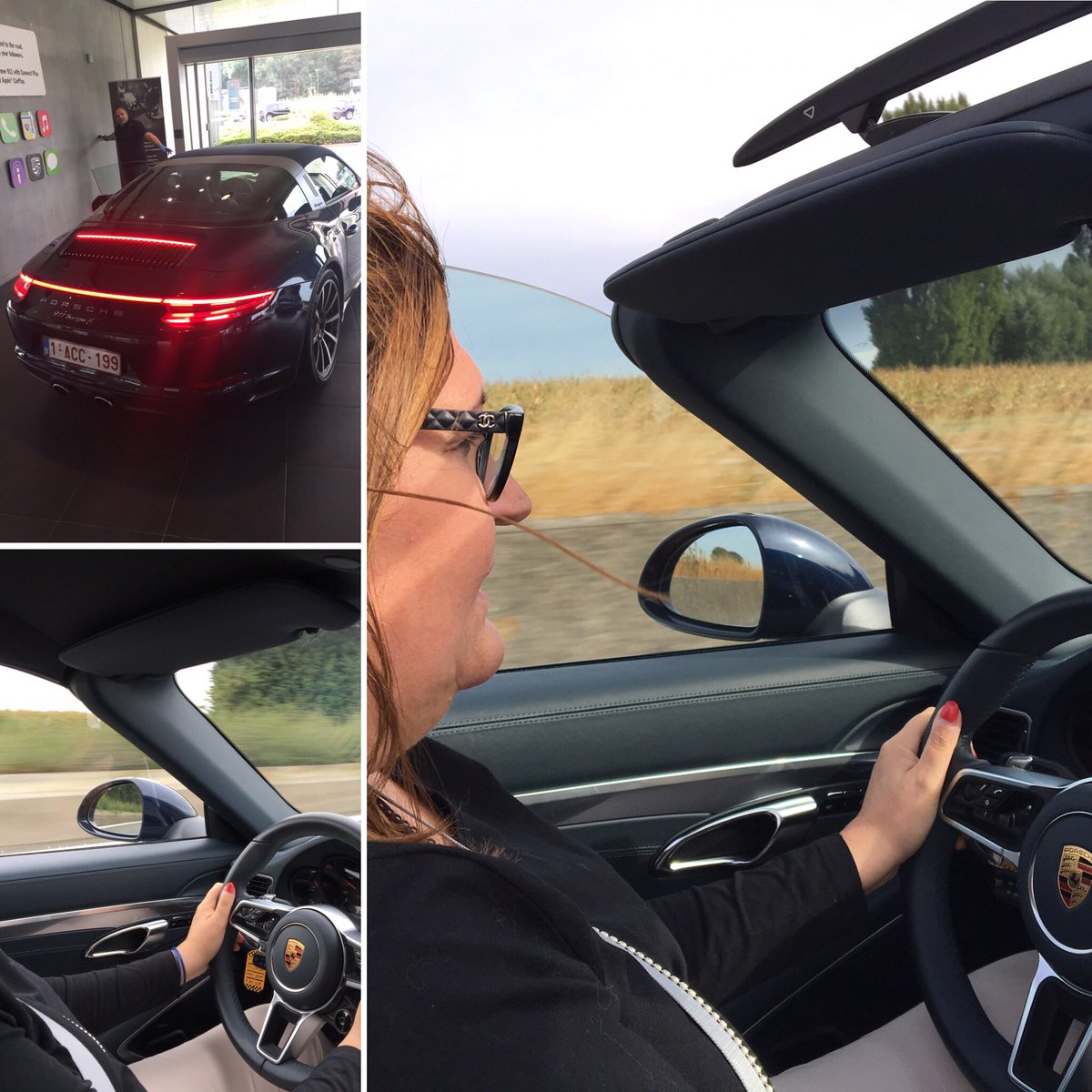 VanVanhaut's tweet photo. Enfin .... il aura fallut longtemps pour l avoir #Porsche #targa #fun #happy #instafashion #instagram dream https://t.co/GDT4WaUXvY