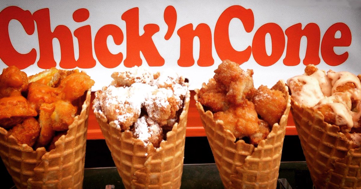 RosaDuarteTV's tweet photo. We'll be out live at NOON today with @ChicknCone #foodtruckmonday 11:30-1pm at Blue Mesa parking lot on Broadway in Bangor. @69News https://t.co/qKq8N4Ffrn