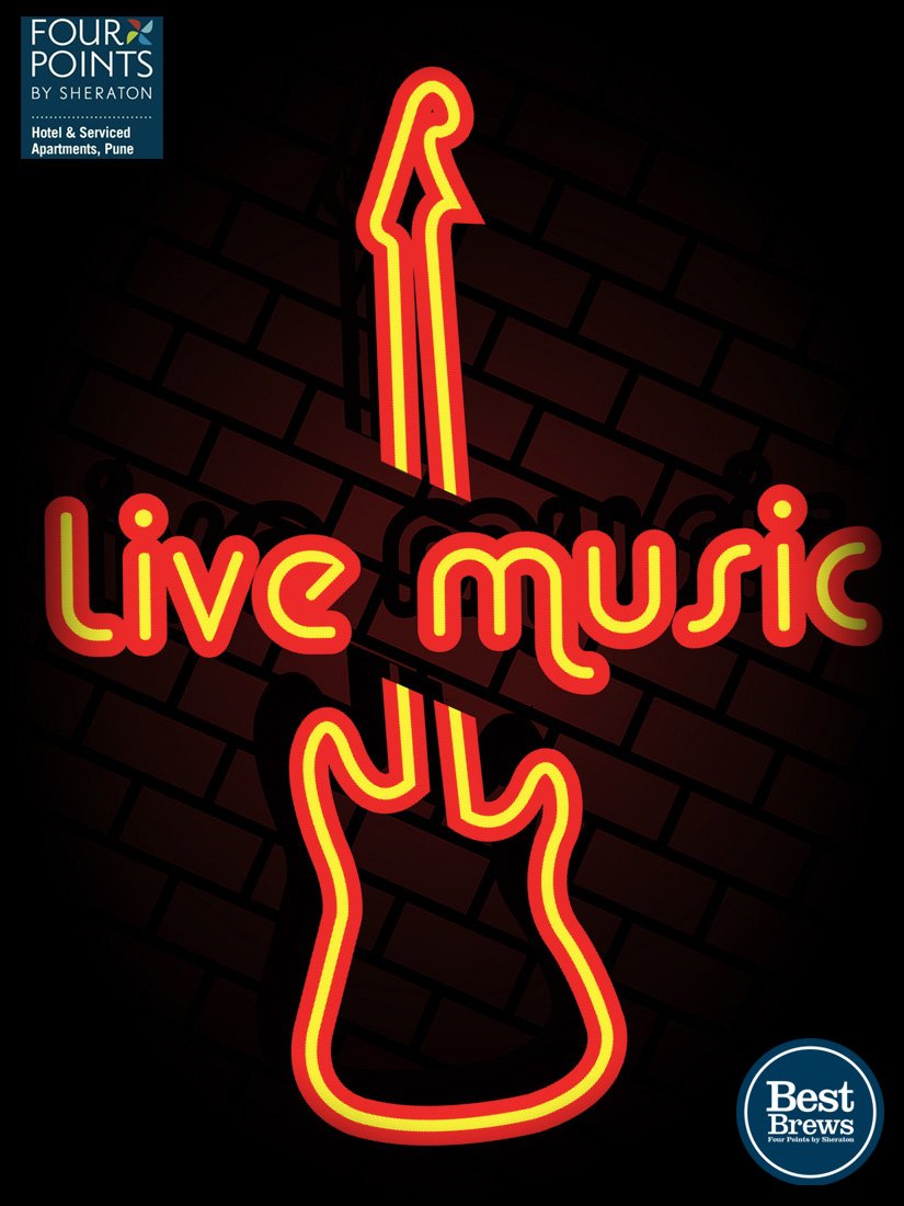 FourPointsPune's tweet photo. Where words fail, music speaks. Make your #Mondays an expression with #LiveMusic. #LiveMusic #FourPointsPune #MusicalNight #MusicalTimes https://t.co/LBKF4BASU8