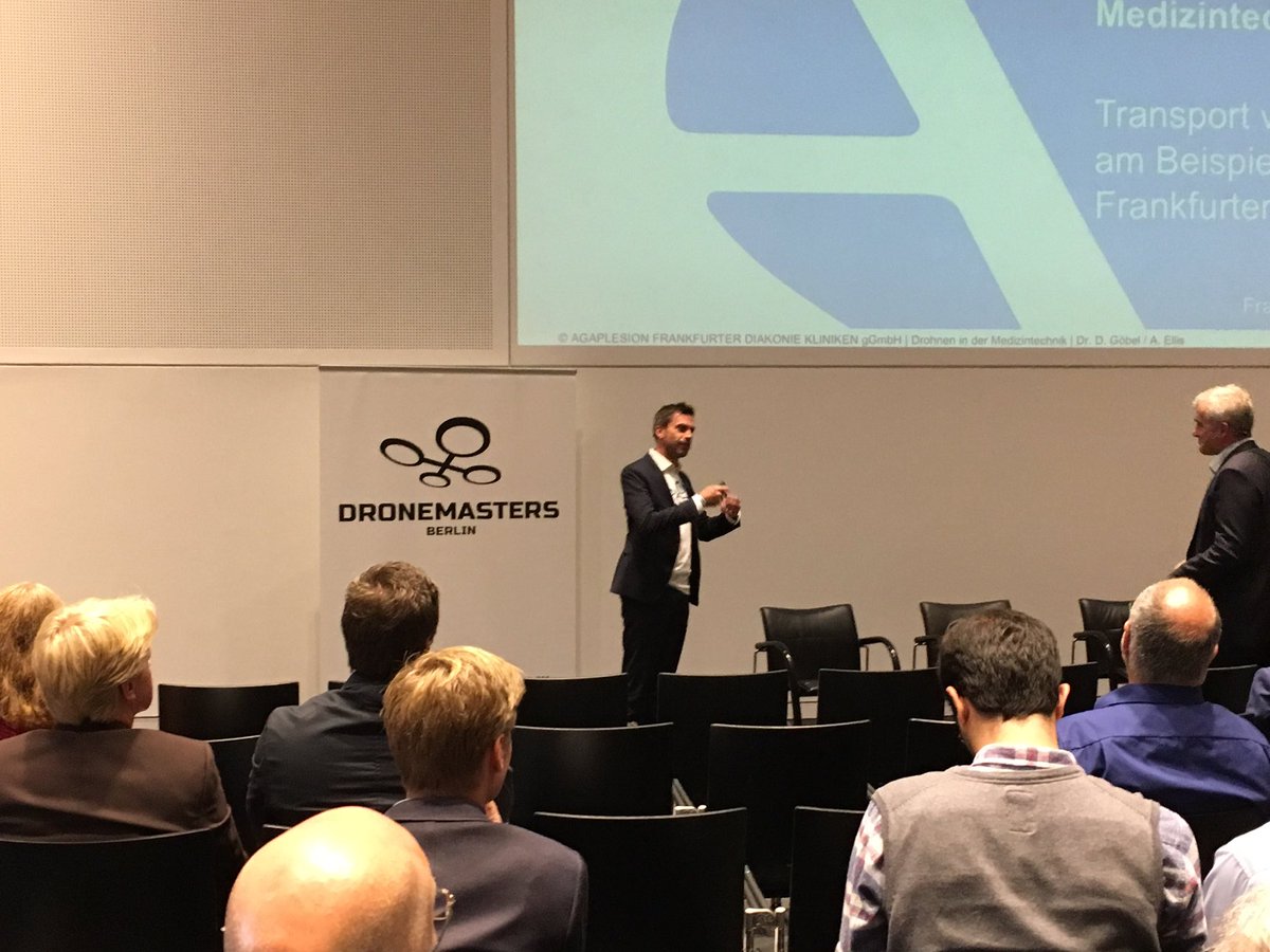 Great drone summit at IAA. Thanks to @frankwernecke and his team from @DroneMastersBER #drones