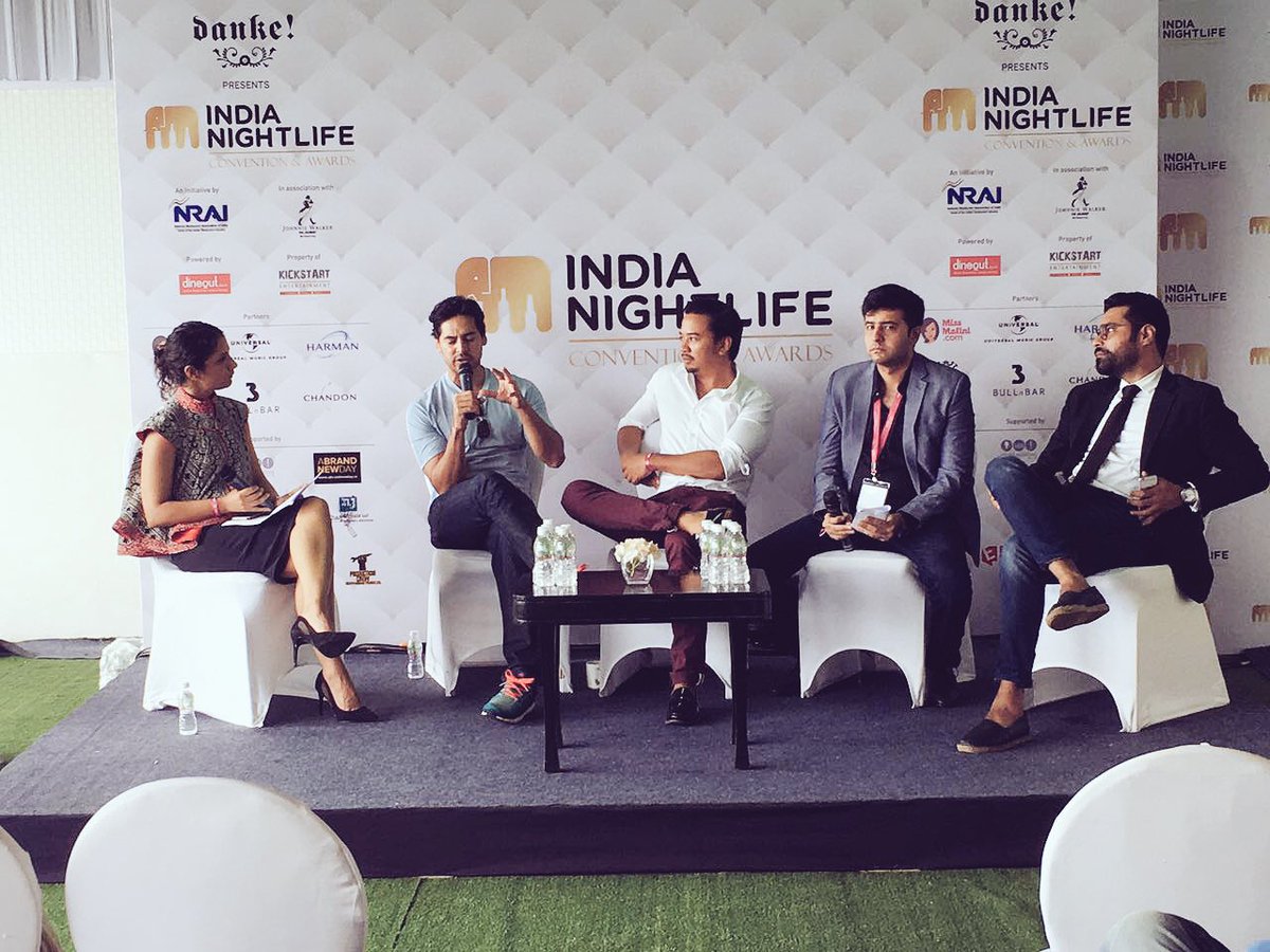 Discussing the Pop Up Club culture in India! <a href="/INCAIndia/">INCAIndia</a> <a href="/kingofclubsin/">Rij Eappen</a> <a href="/kickstartentin/">Kickstartent</a> #RaiseTheBar #INCAIndia #INCA2016