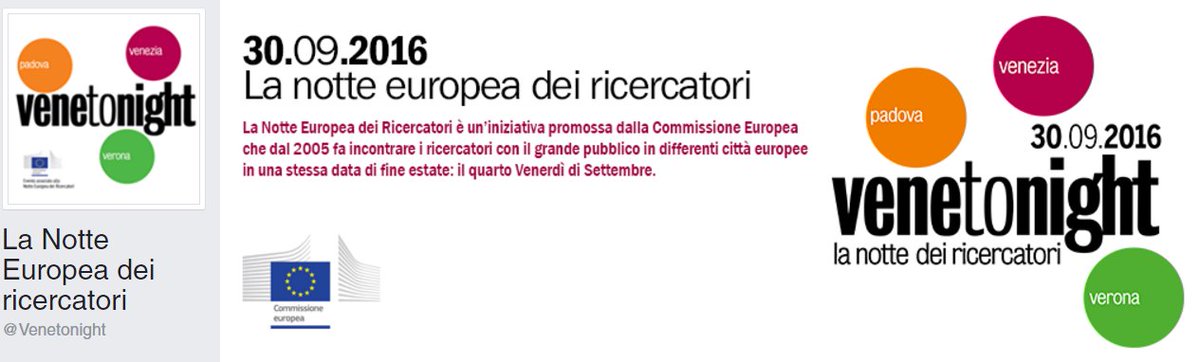 MasterGIS_Droni's tweet photo. #lunedi ricomincia la settimana! Intanto segnatevi questo evento per il #30Sept2016: NOTTE EUROPEA DEI #ricercatori https://t.co/9KY5I2RRIj