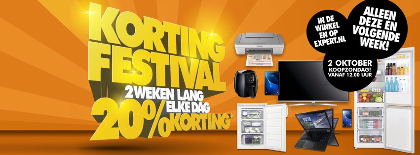 Expert kortingsfestival Expert kortingsfestival