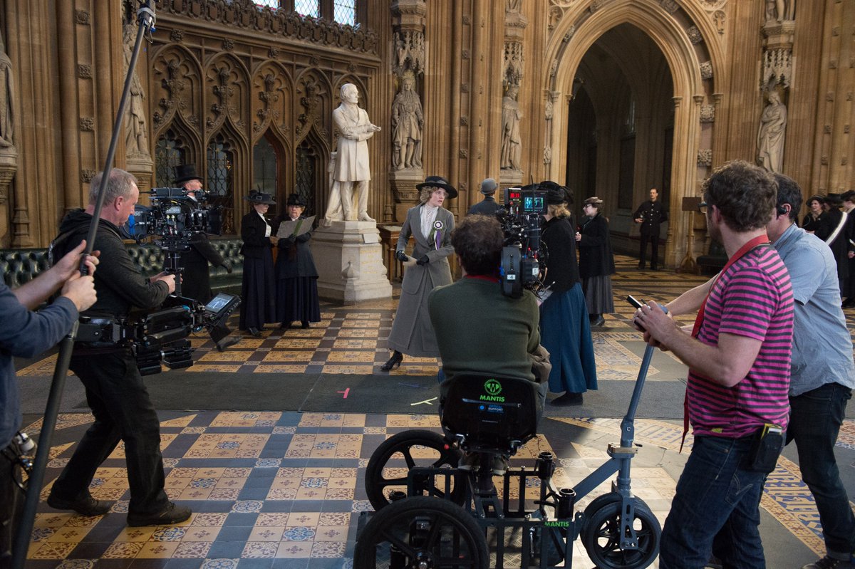 Harriet Lawrence worked to get us access to film in House of Commons - we were the first feature film to do so. History made!