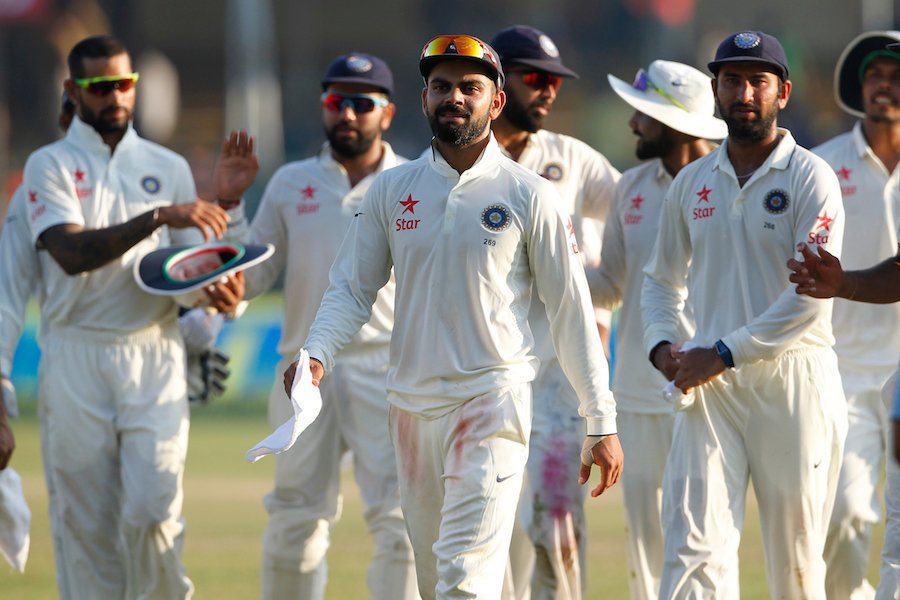 18ViratLegend's tweet photo. Congratz Team India won by 197 runs}
  
#Paytm #INDvsNZ #500thTestMatch https://t.co/Wr35F49XM0