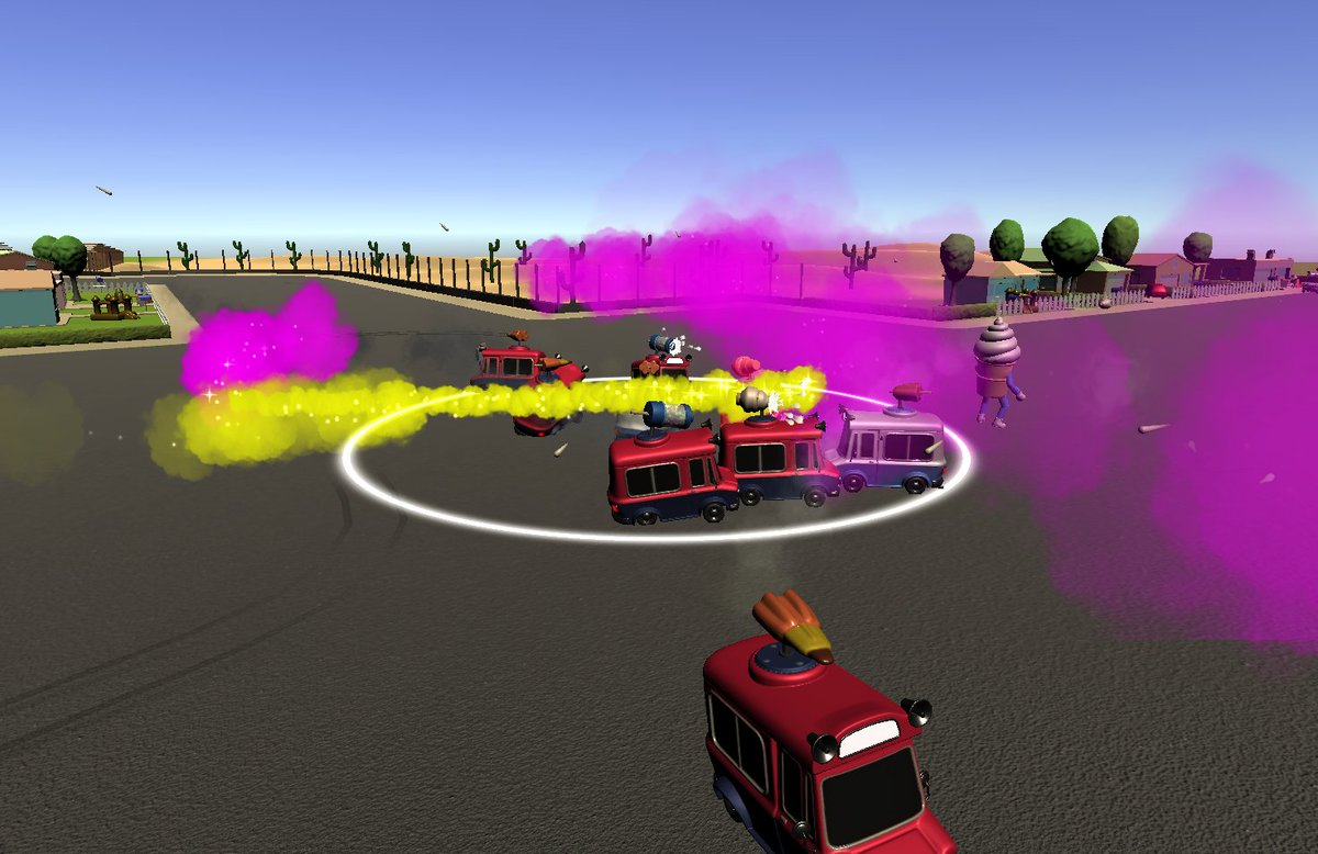glitchers's tweet photo. Nothing like a bit of bot chaos on a Monday morning. 

#AI #gamedev #madewithunity #indiedev #indiegame #ConeWars https://t.co/qlvW2hkcT5