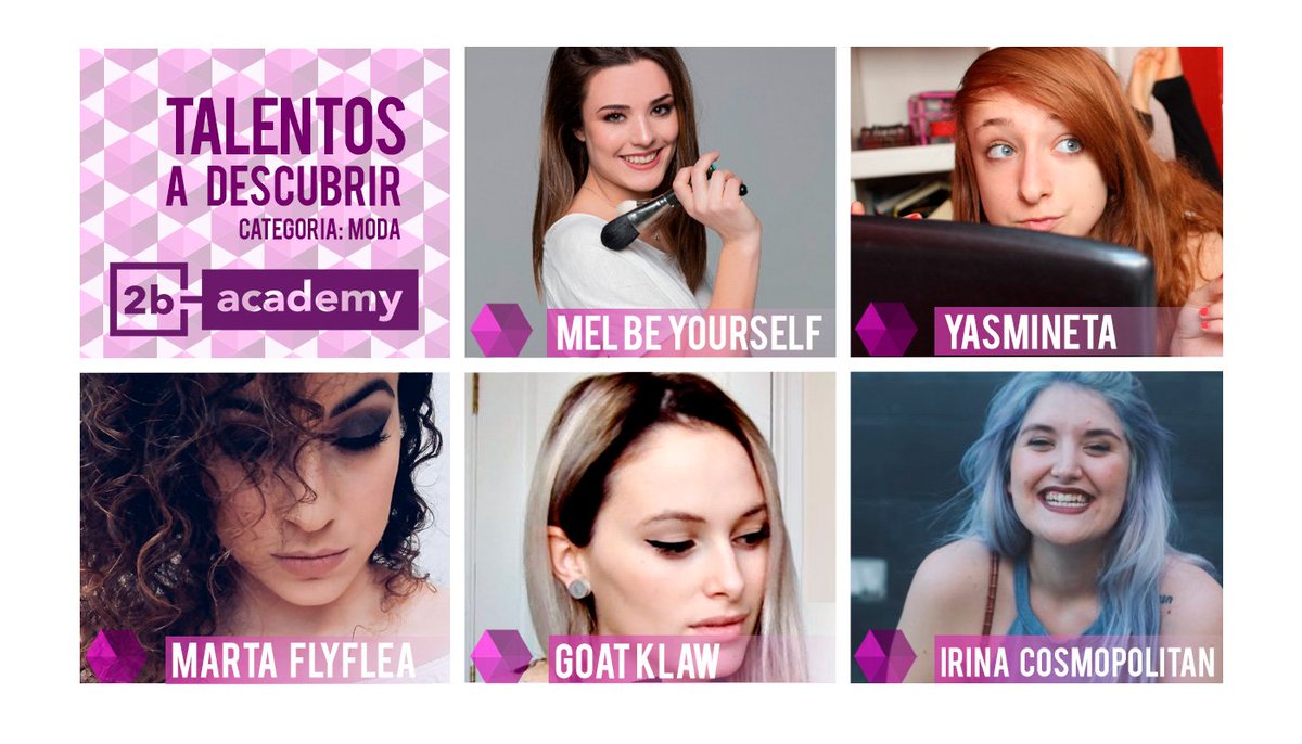 2b's tweet photo. Si te gusta la moda, ¡no te pierdas estos canales de #2bacademy! Puedes verlos, junto a muchos otros, aquí: https://t.co/30JidinZOb https://t.co/0NzlNa7umk