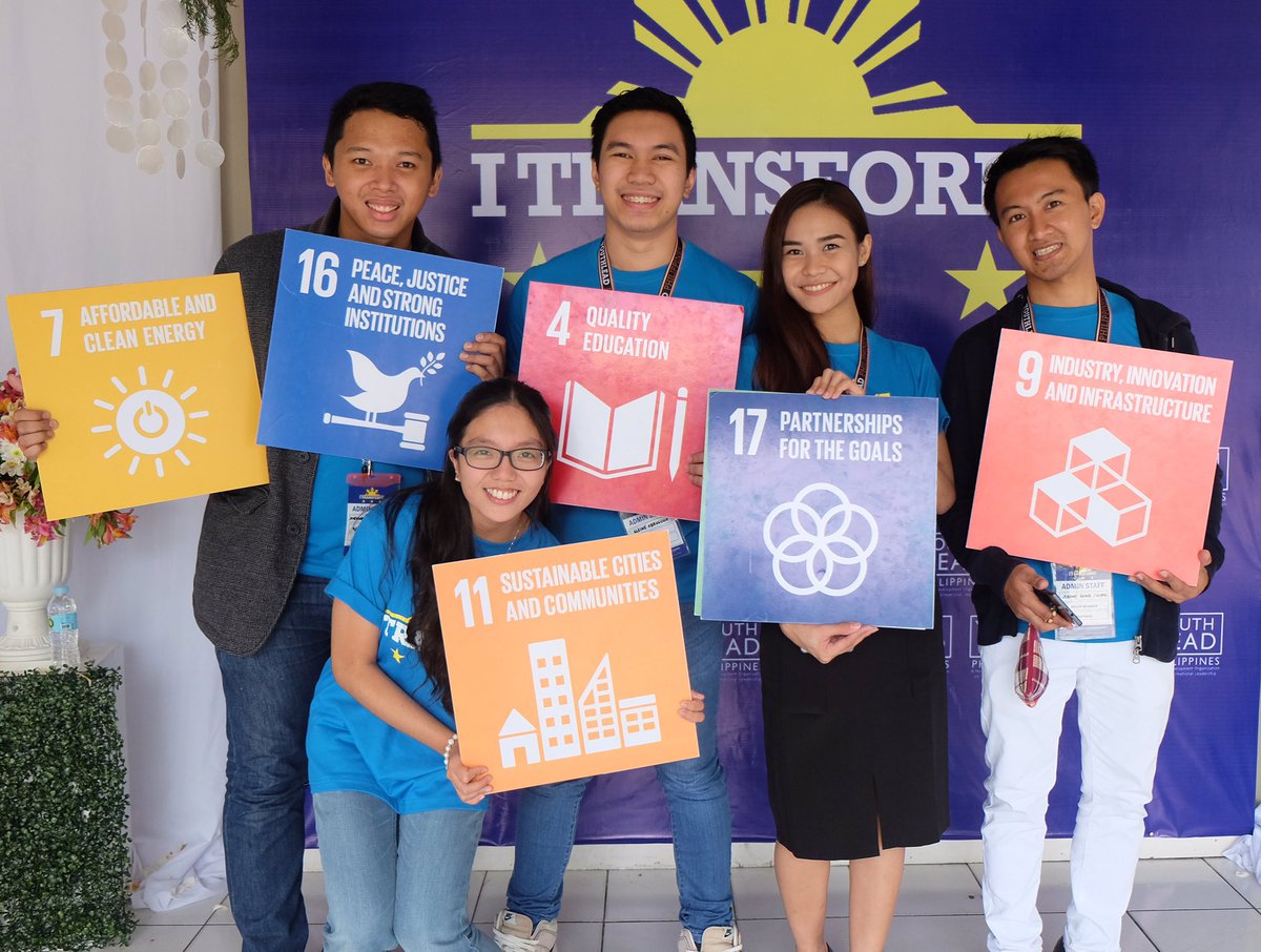 wyaasiapacific's tweet photo. Team WYAAP at the #5thPITYLC! Huge thanks once again to @ITransformCamp and YouthLEAD PH for having us! #KnowYourGoals #iTransformForSDGs https://t.co/YKbc08aOaS