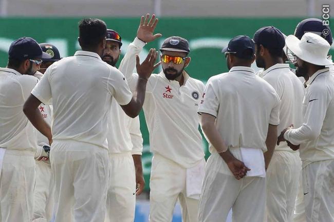 18ViratLegend's tweet photo. Congratz Team #INDIA is no.1 now in the ICC Test Rankings!
  
 #Paytm #INDvsNZ #500thTestMatch https://t.co/laDRtuJFa8