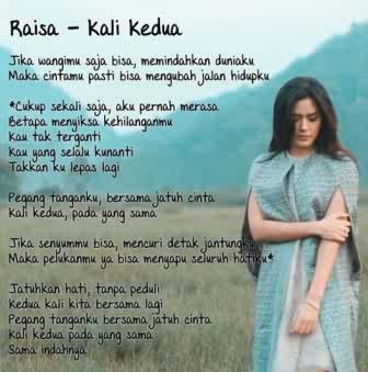 JihanJuniarty's tweet photo. ♬ Raisa - Kali Kedua...☺☺ I ♥ you https://t.co/sWMjr4zitl