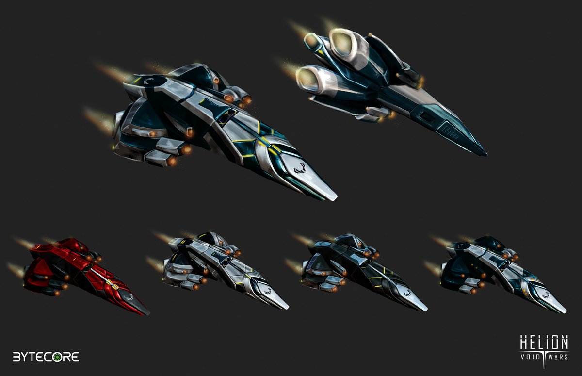 BytecoreGames's tweet image. This one is called Frigate. What do you think about it? 

#Helion #indiedev #conceptart #design