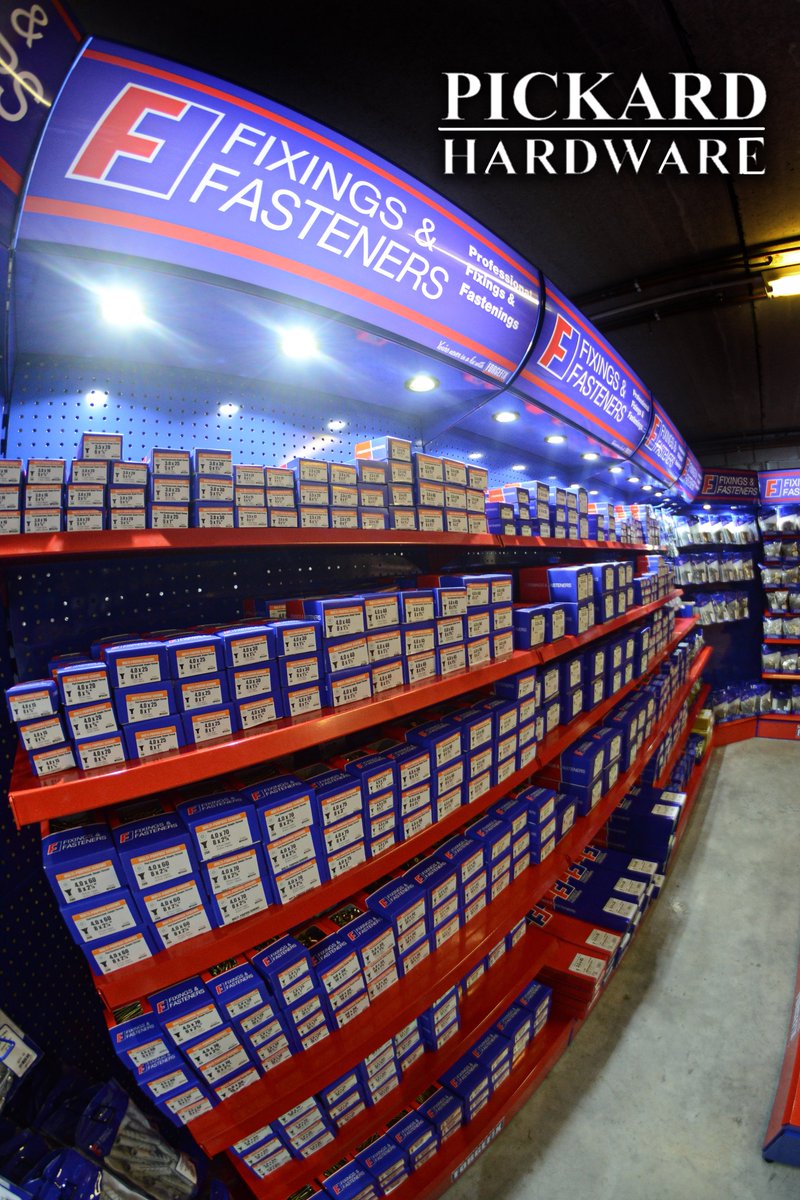 PickardHardware's tweet photo. Our @ForgeFix Display is Looking Brilliant!! Come down into store and see it for yourself today !! #forgefix #fixings #fasteners https://t.co/Nif2VuwKI7