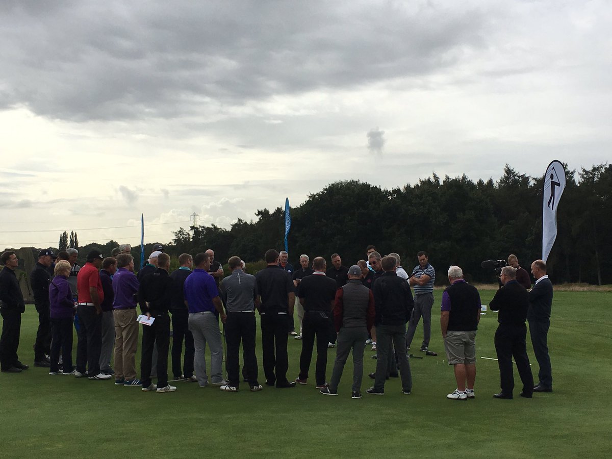 We're at the <a href="/ProstateUK/">Prostate Cancer UK</a> Golf Day today...🏌🙌🏻