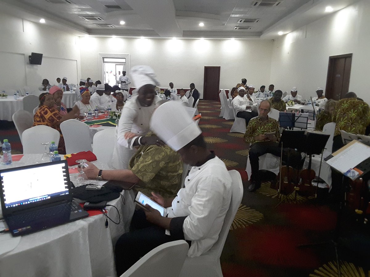 Chefkhumalo's tweet photo. #haapi2016
Chefs are together in Ghana https://t.co/QBx6bTsLfl
