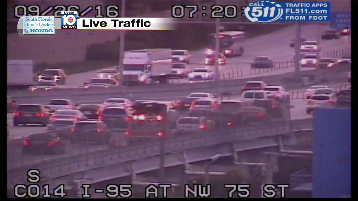 Broken Down Car on I-95 NB at Nw 62nd St #traffic https://t.co/tqx6uCYBhv