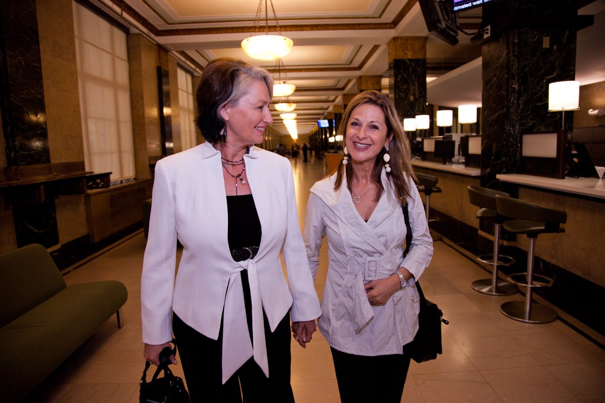 Kerryn Phelps and Jackie Stricker-Phelps