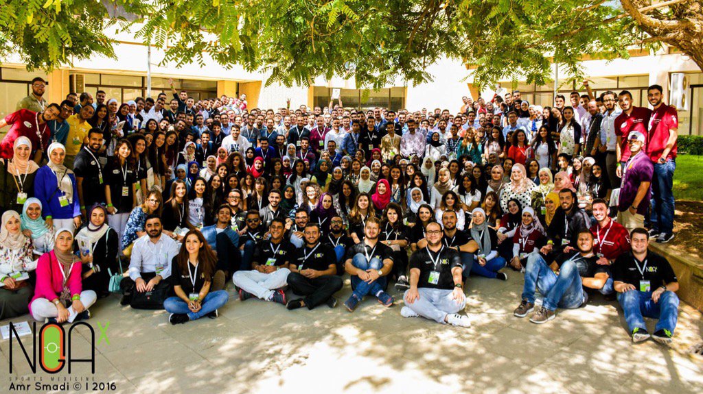 IFMSA_Jo's tweet photo. NGAX was certainly SPECTACULAR !!!
Count the nerds in the photo above⬆️
#NGAX #SPORTSMEDICINE #IFMSAJO https://t.co/I0oWvcRENS
