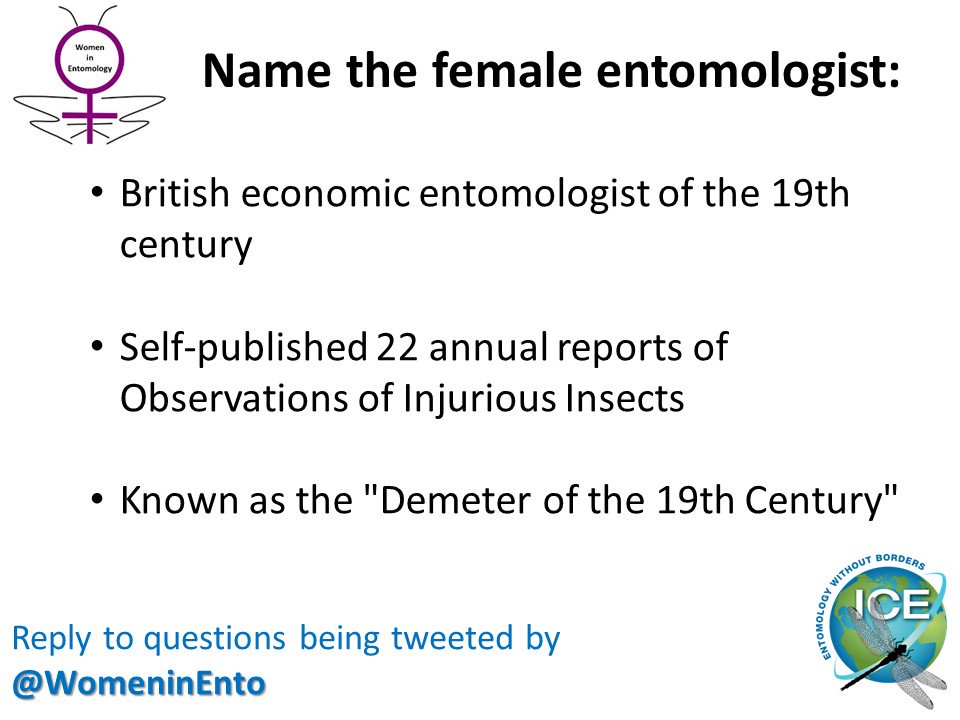 Women in Entomology tweet media